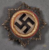German WWII Cased German Cross in Gold by Zimmermann