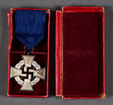 German WWII Cased NSDAP 25 Year Faithful Service Award