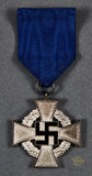 German WWII Cased NSDAP 25 Year Faithful Service Award
