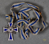 German WWII Mother’s Cross in Silver