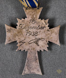 German WWII Mother’s Cross in Silver
