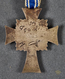 German WWII Mother’s Cross in Silver