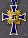 German WWII Cased Mother’s Cross in Gold