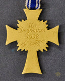 German WWII Cased Mother’s Cross in Gold