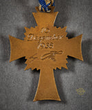 German WWII Mother’s Cross in Bronze