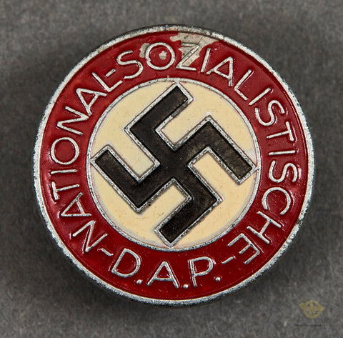 German WWII NSDAP Painted Party Pin
