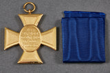 German WWII Cased Police 25 Year Faithful Service Award