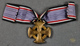German WWII 1st Class Luftschutz RLB Air Defense Honor Badge