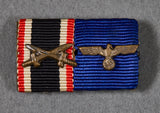 German WWII Two Ribbon Bar
