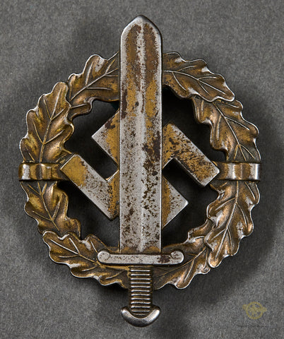 German WWII SA Sports Badge in Bronze Third Type