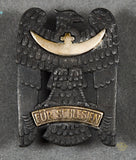 German Post WWI Silesian Eagle First Class w/o Swords Painted Version