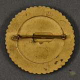 German Golden Grade with Oak Leaves Tyrolean Shooting Badge for “Pistole” (Pistol) 1943