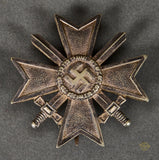 Cased German WWII War Merit Cross 1st Class w/Swords
