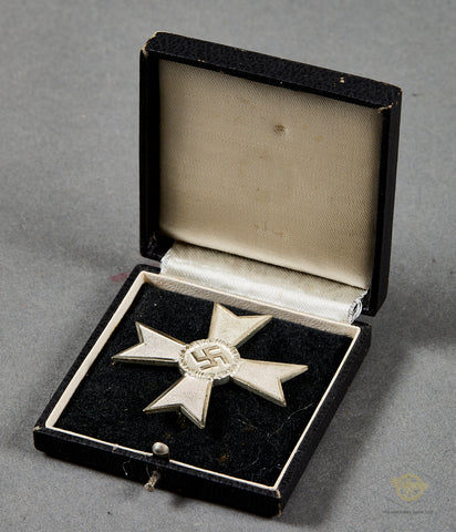 Veteran Bring Back German Cased WWII War Merit Cross 1st Class w/o Swords
