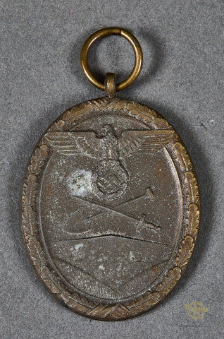 German WWII West Wall Defense Award “Deutsches Schutzwall-Ehrenzeichen"