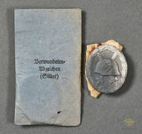 Veteran Bring Back German WWII Silver Wound Badge with Packet