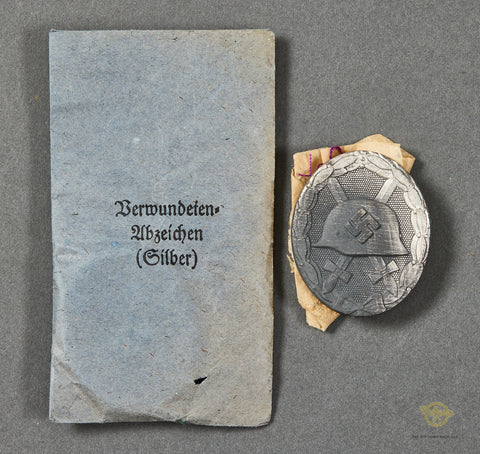 Veteran Bring Back German WWII Silver Wound Badge with Packet