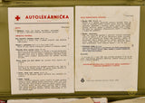 WWII German First Aid Kit w/Post War Czech Contents
