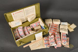 WWII German First Aid Kit w/Post War Czech Contents