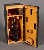 Veteran Bring Back German WWII Winkel-Zeiss Military Field Hospital Cased Microscope Kit