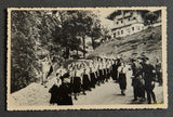 German WWII Original Real Photo Postcard of BDM Girls at the Berghof