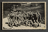 German WWII Original Real Photo Postcard of Hitler and the HJ at the Berghof