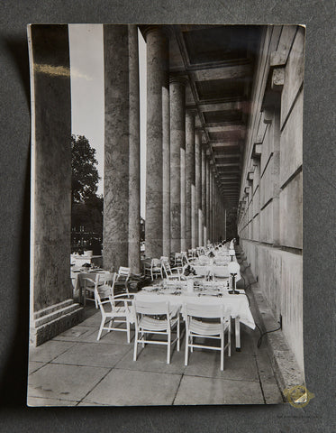 German WWII Original Photo of Back of Reichs Chancellery