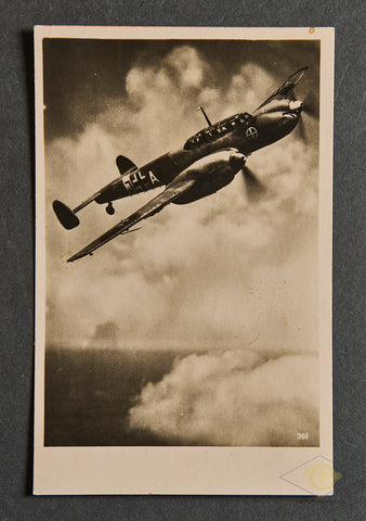 Postcard of Messerschmitt Me 110