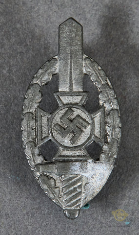 German WWII NSKOV Lapel Membership Pinback by Deschler