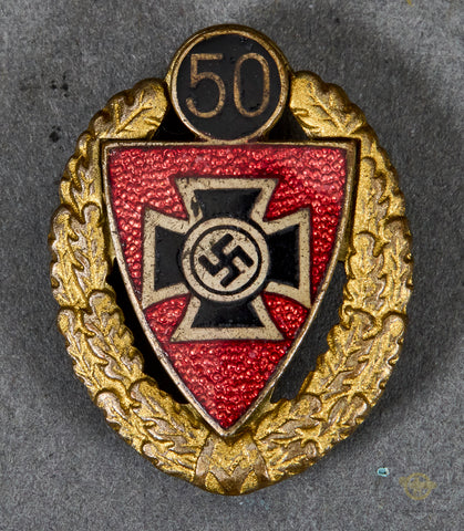 German WWII 50 Year Anniversary Pin for Kyffhauser Veterans Association