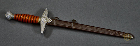 German WWII Miniature 2nd Model Luftwaffe Dagger by SMF