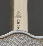 German WWII Miniature 2nd Model Luftwaffe Dagger by SMF