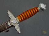 German WWII Miniature 2nd Model Luftwaffe Dagger by SMF