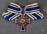 German WWII Miniature Mother’s Cross in Bronze