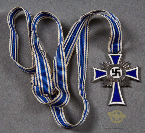 Third Reich German Choice Mothers Cross in Silver