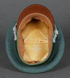 Third Reich Schutzpolizei Officer Private Purchase Visor Cap, Named