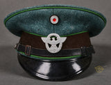 German Municipal Police Other Ranks Visor Cap