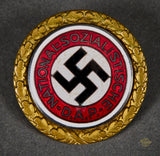 Third Reich 30mm Golden Party Badge