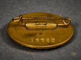Third Reich 30mm Golden Party Badge