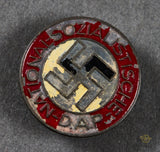 German WWII NSDAP Membership Party Lapel Pin