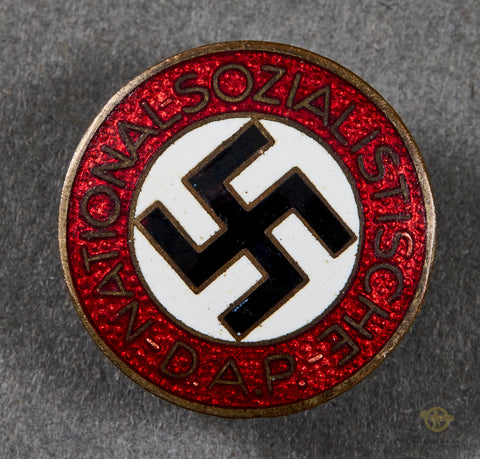 German WWII NSDAP Membership Party Lapel Pin