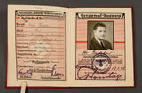 German WWII Official NSDAP Party Membership Book