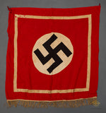 German WWII NSDAP Party Podium Banner