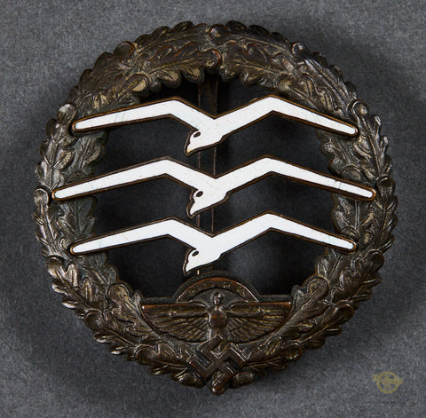 German WWII NSFK Glider Badge (Identified)
