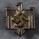 German WWII NSRL Sports Pin Back