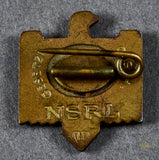 German WWII NSRL Sports Pin Back