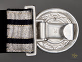 German WWII TeNo Leader’s Brocade Belt and Buckle