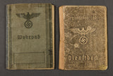 Wehrpaß /Dienstbuch Grouping to Same Official