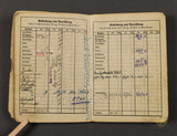 Wehrpaß /Dienstbuch Grouping to Same Official