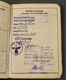 Wehrpaß /Dienstbuch Grouping to Same Official